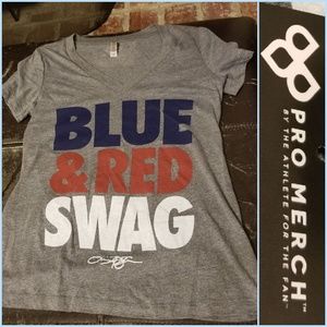 Houston Texans Arian Foster V-neck Signature